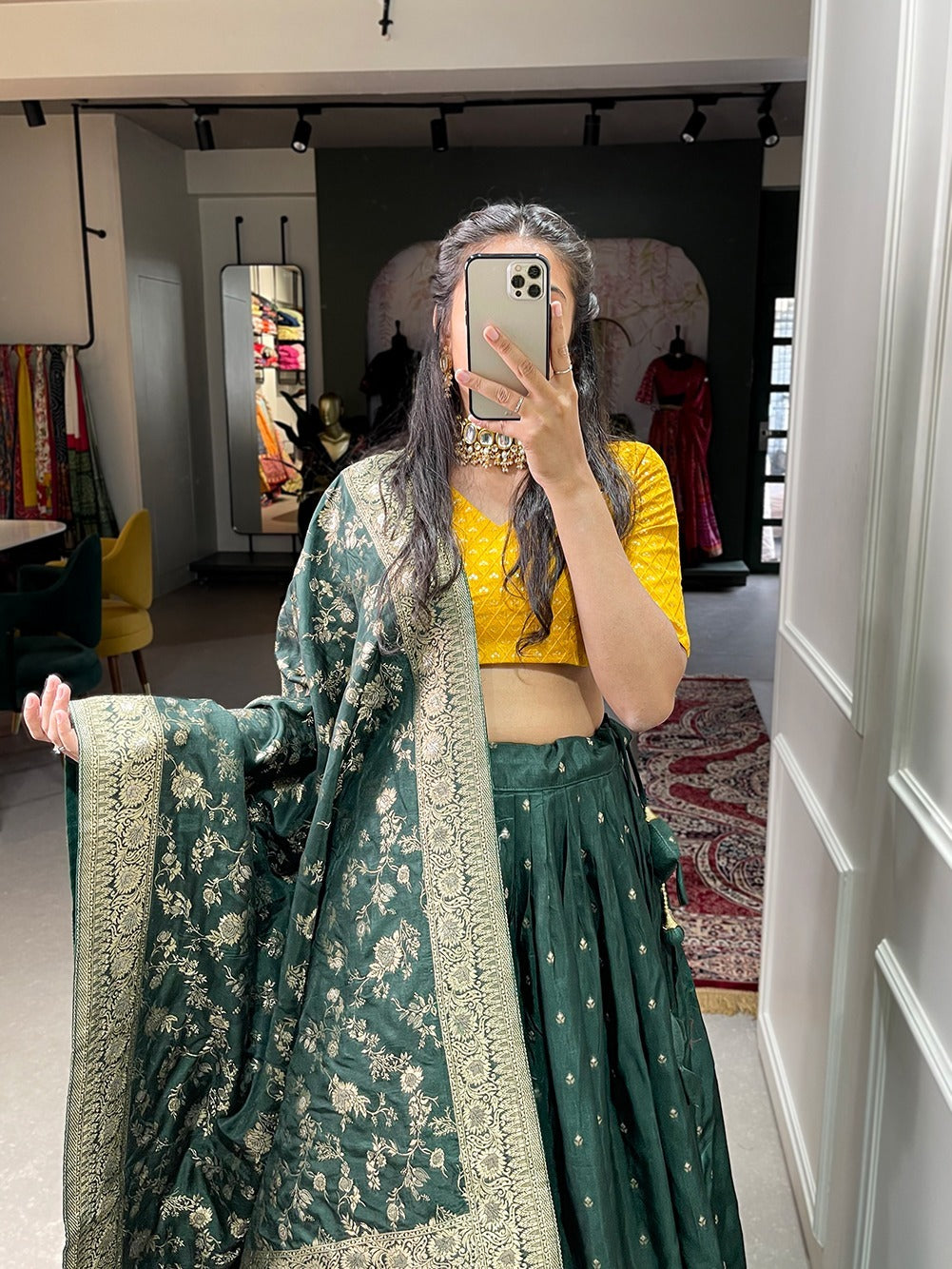 Navratri Special Traditional Looks For Lehenga choli Dno 2036