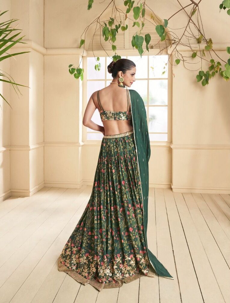 Sayuri Designer Rangoli Georgette Lehenga Choli D.no.5318