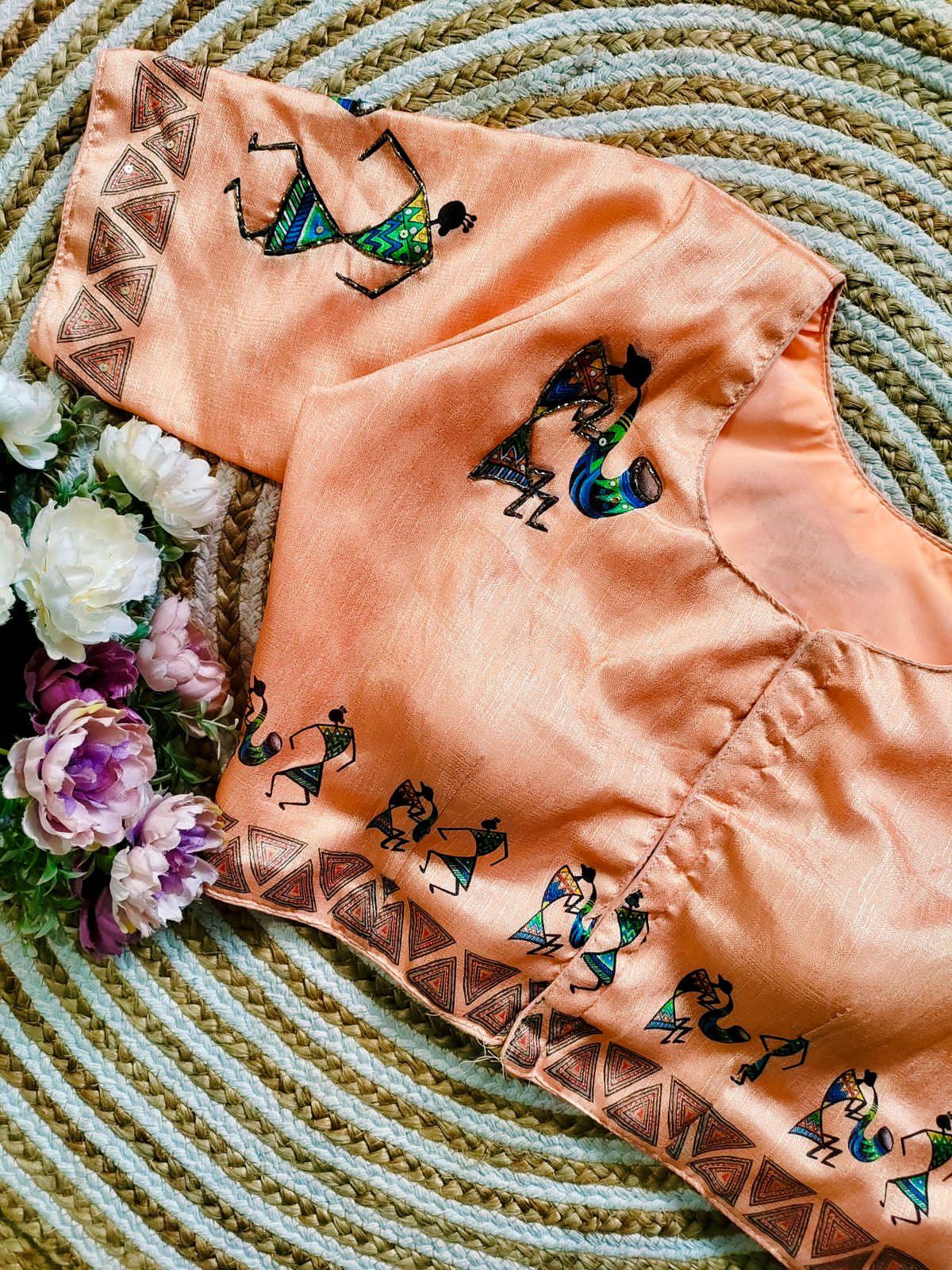 Beautiful Designer Decent Print Blouse - Anant Exports