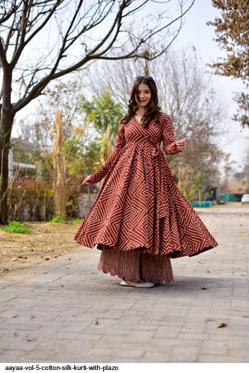 Anarkali Kurti Set