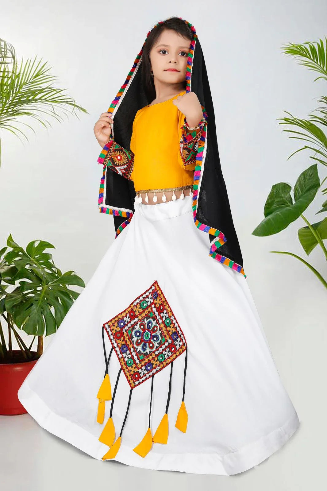 Kids Traditional Navratri Lehenga Choli - Anant Exports