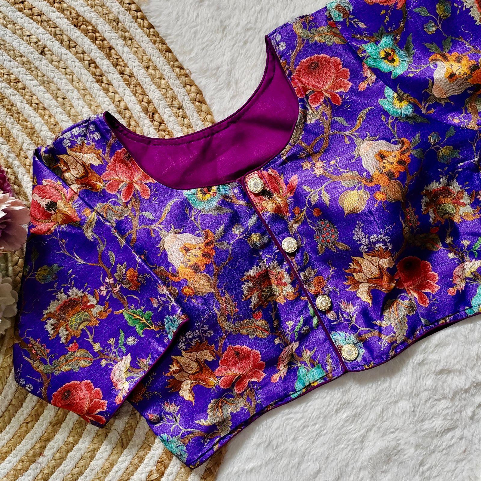Beautiful Designer Decent Print Blouse - Anant Exports