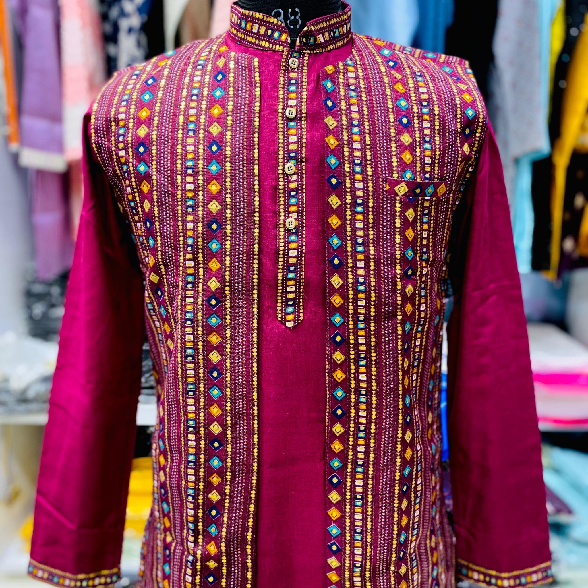 INDO WESTERN STYLE KURTA FOR MEN'S