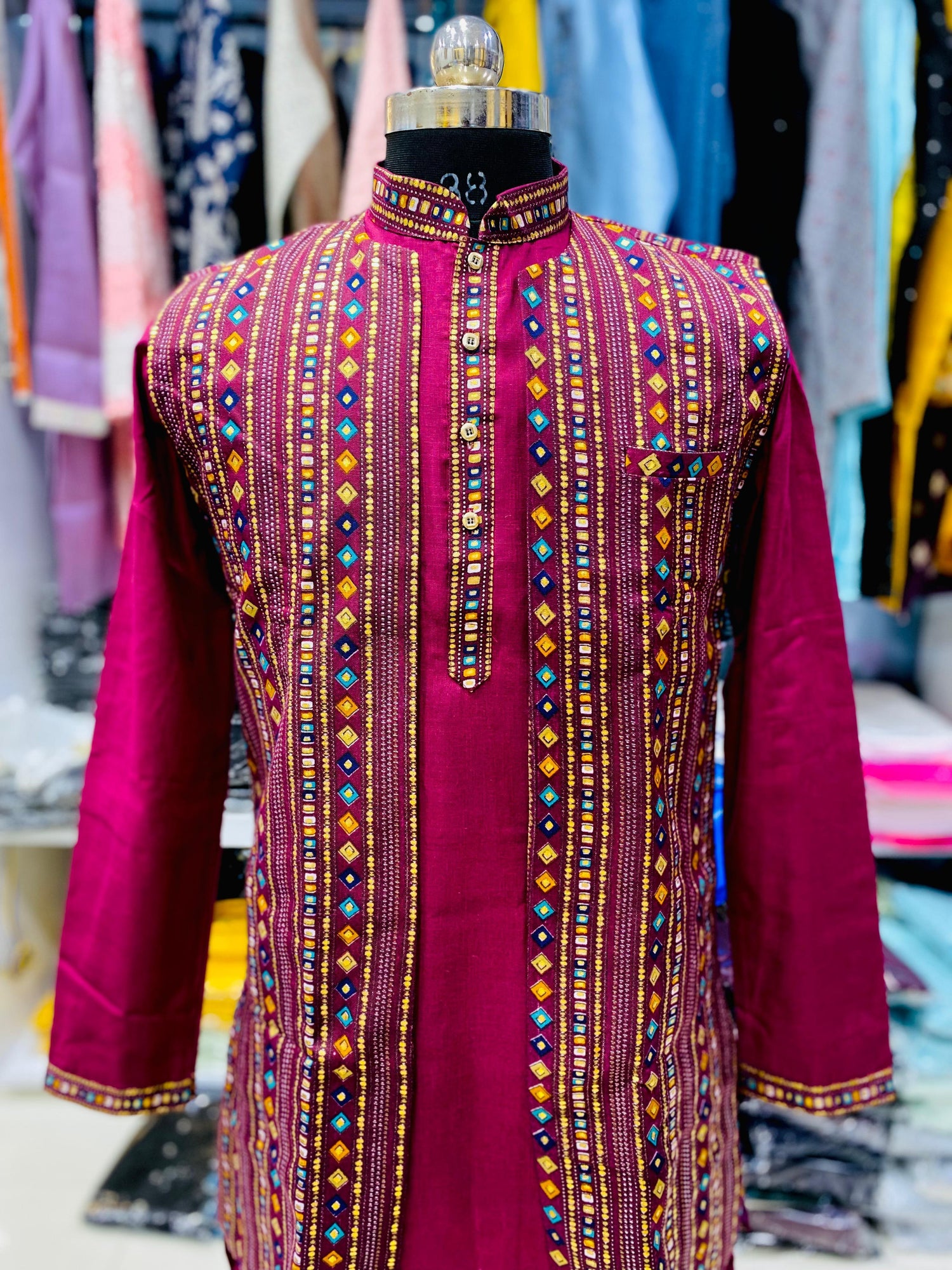 INDO WESTERN STYLE KURTA FOR MEN&