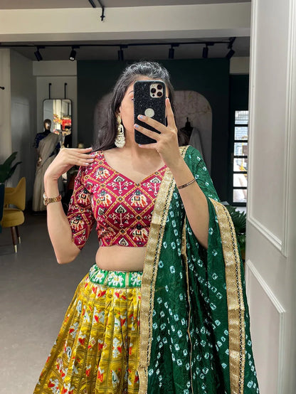Navratri Special Traditional Looks For Lehenga choli Dno 2007 - Anant Exports