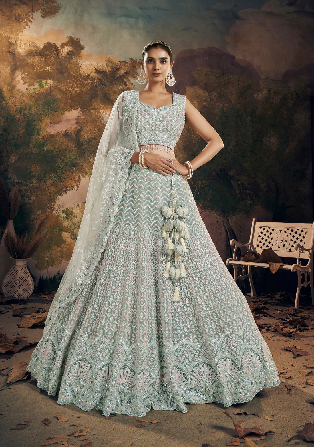 Beautiful Designer Wedding Wear Latest Bridal Lehenga Choli