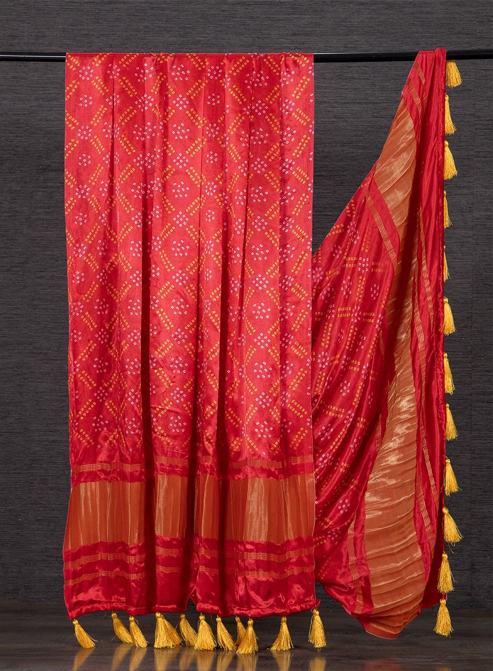Designer Digital Print Gaji Modal Silk Duptta