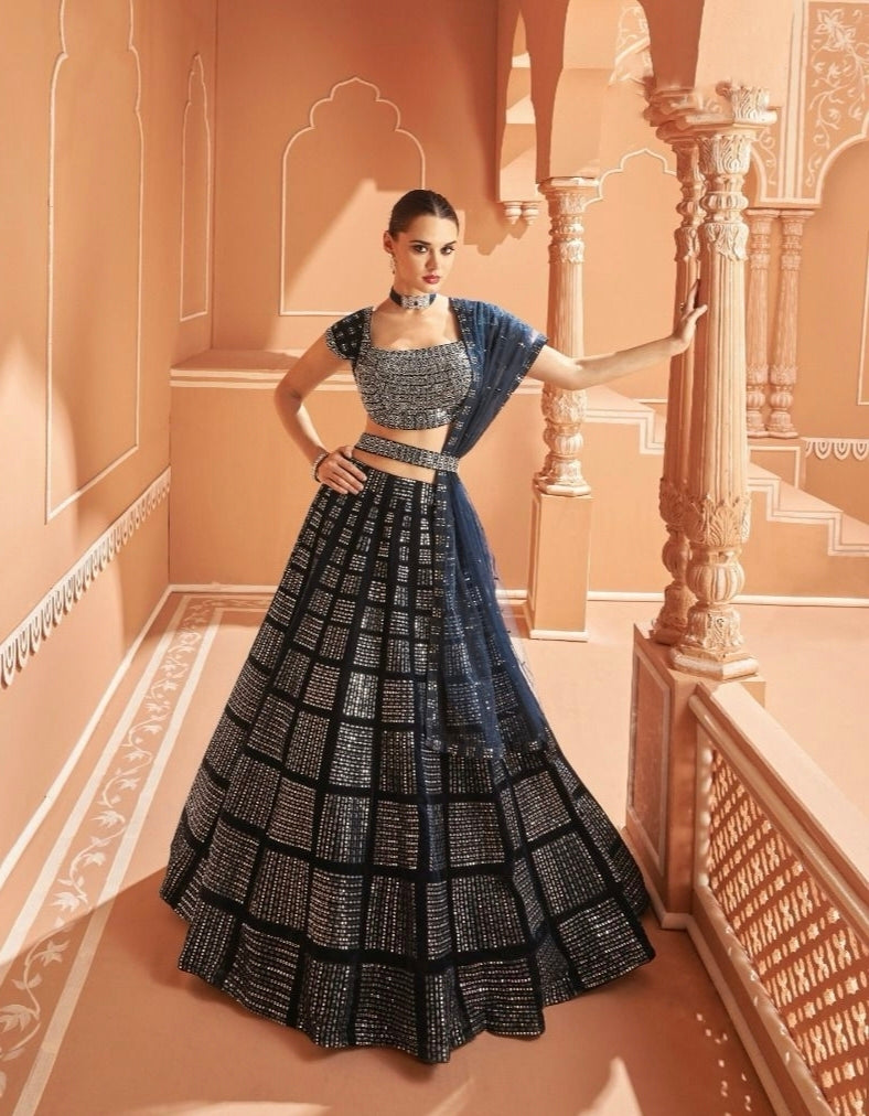 Sayuri Kalishta Designer Lehenga Choli D.No.5321