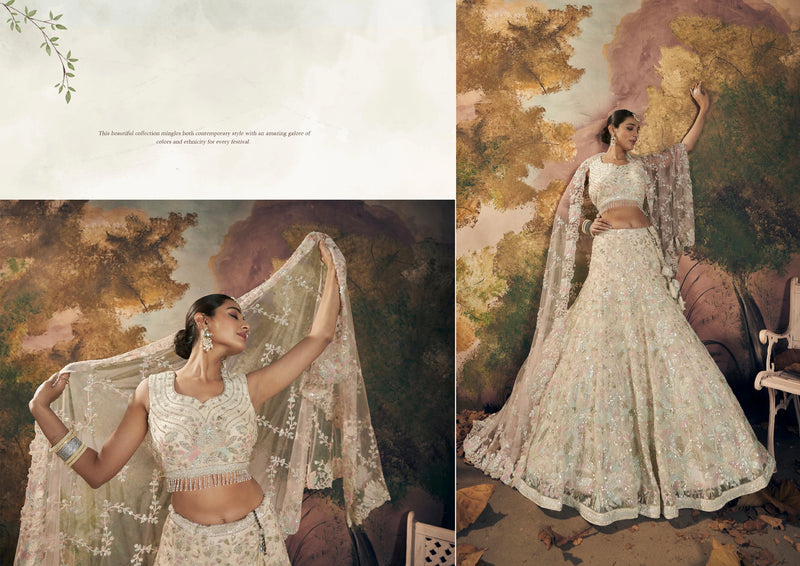 Beautiful Designer Wedding Wear Latest Bridal Lehenga Choli