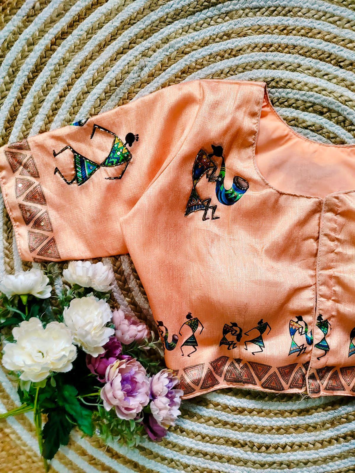 Beautiful Designer Decent Print Blouse - Anant Exports