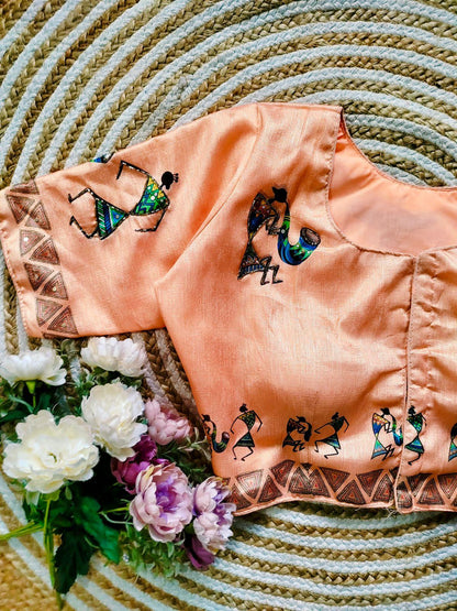 Beautiful Designer Decent Print Blouse - Anant Exports