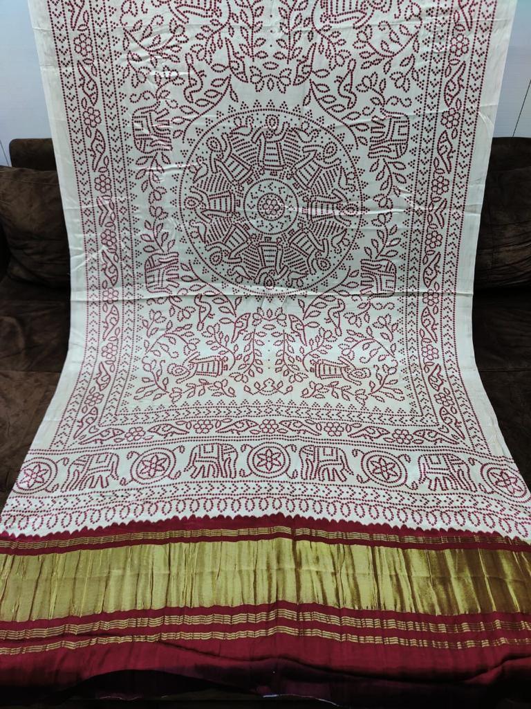 Designer Digital Print Gaji Modal Silk Duptta - Anant Exports