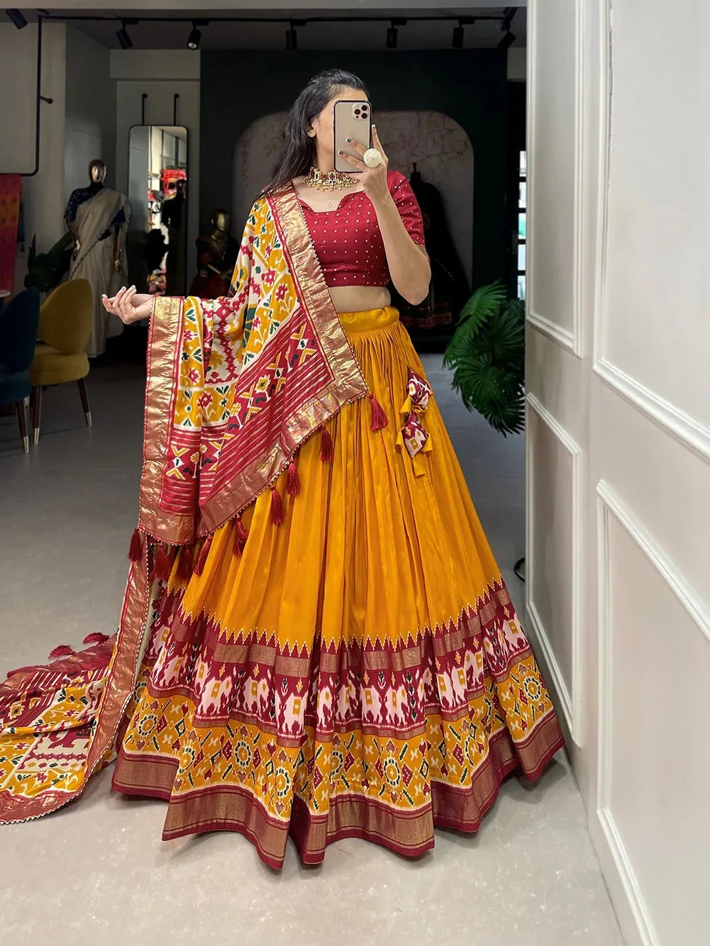 Beautiful Designer Navratri Garba Lehenga Choli - Anant Exports