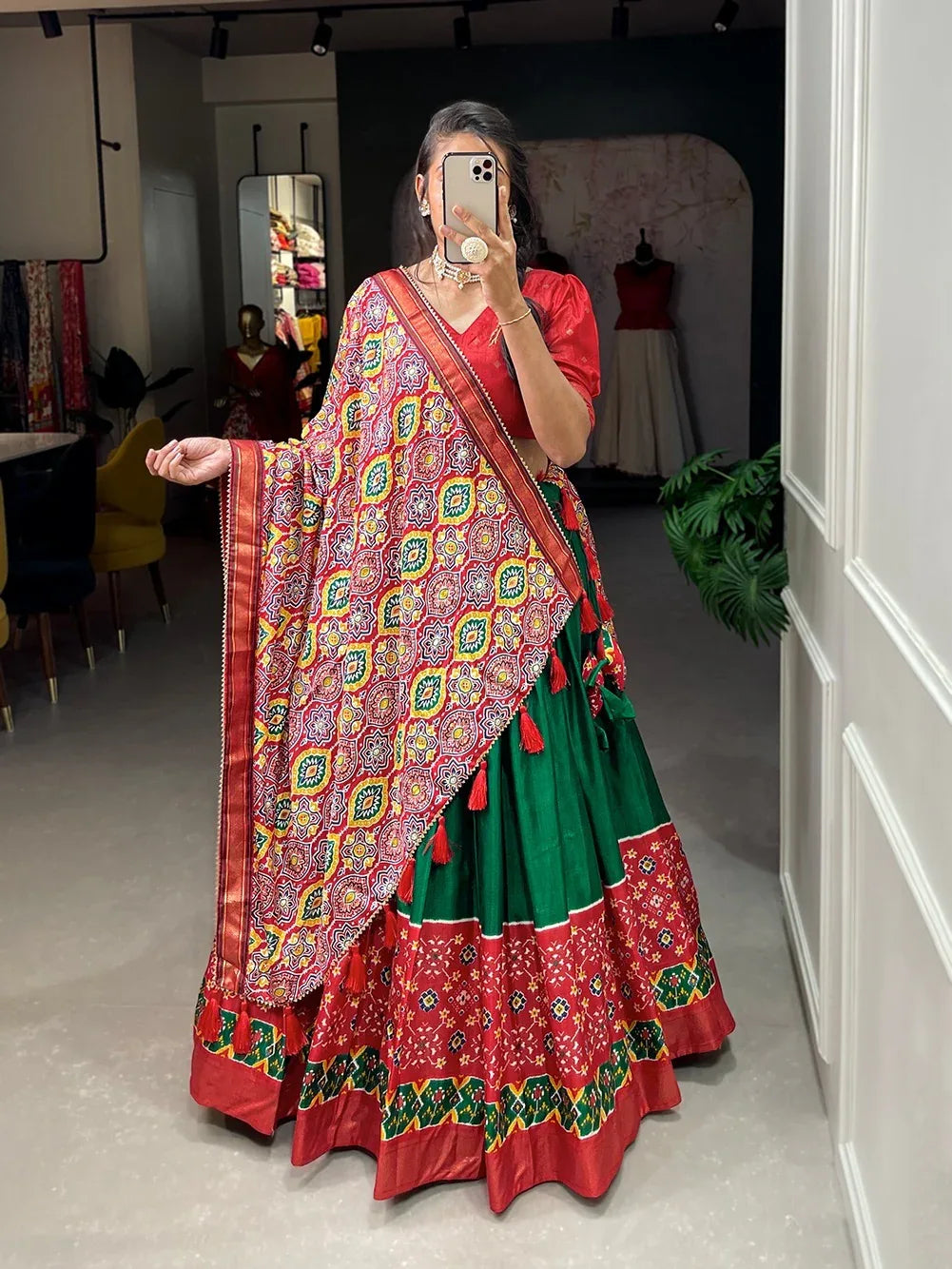 Beautiful Designer Navratri Garba Lehenga Choli - Anant Exports