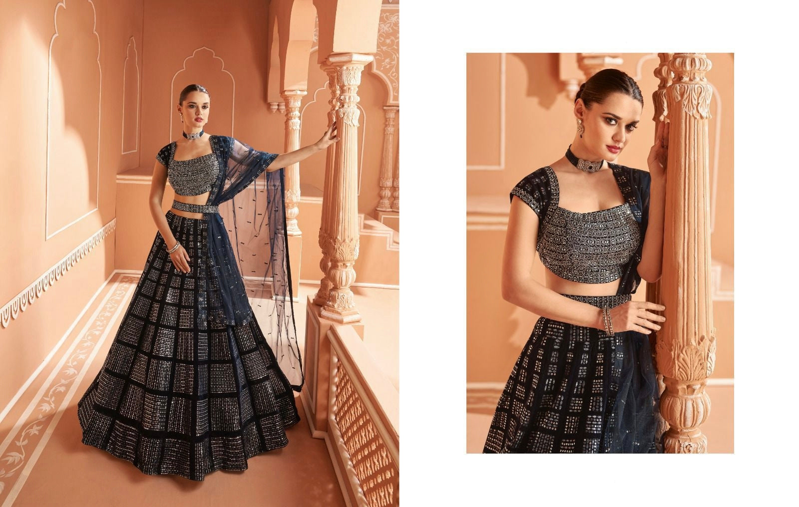 Sayuri Kalishta Designer Lehenga Choli D.No.5321