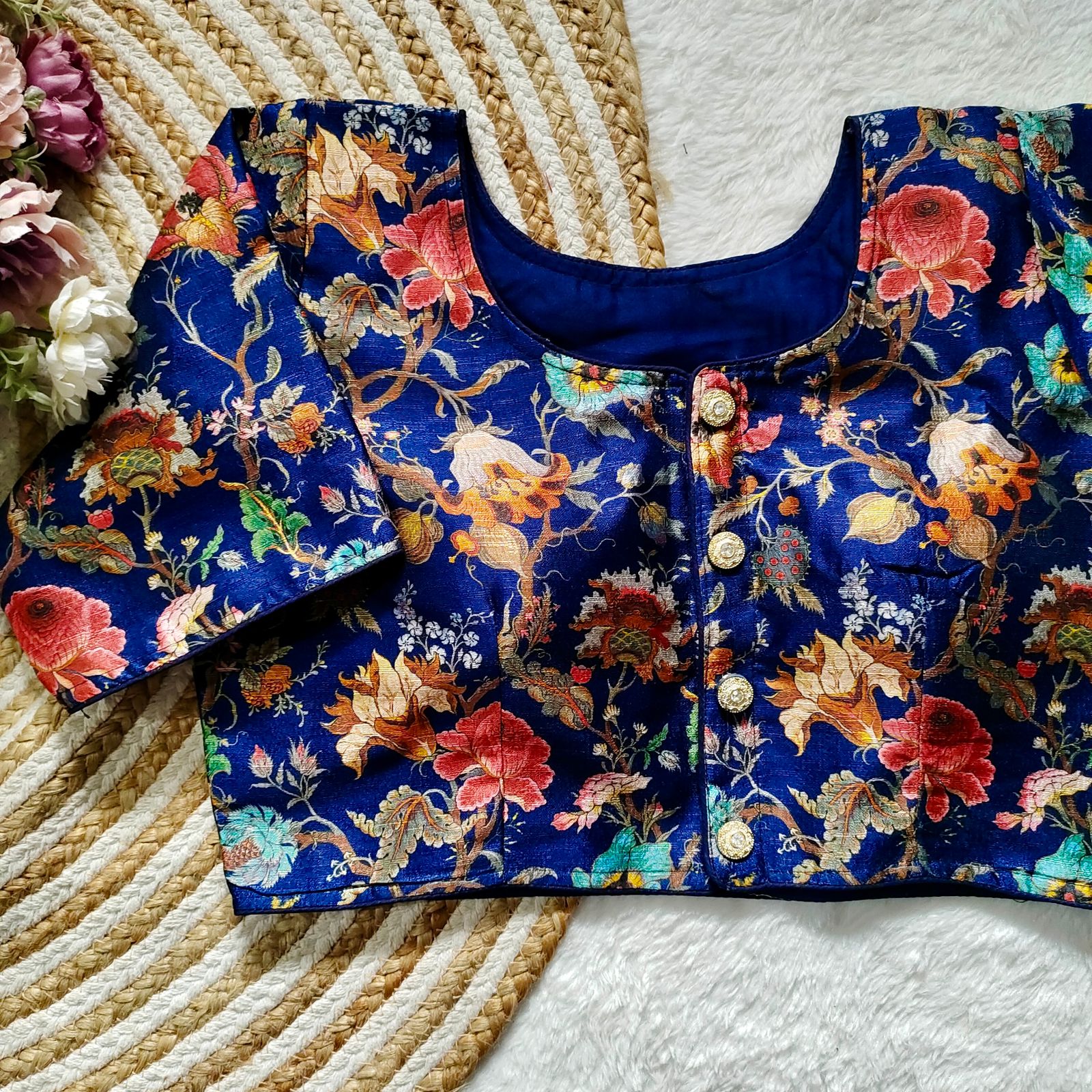 Beautiful Designer Decent Print Blouse