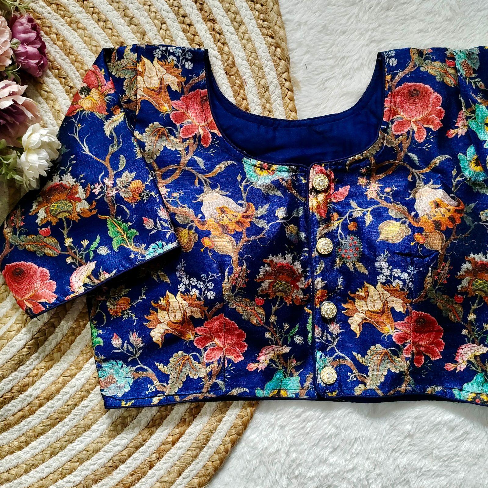 Beautiful Designer Decent Print Blouse - Anant Exports