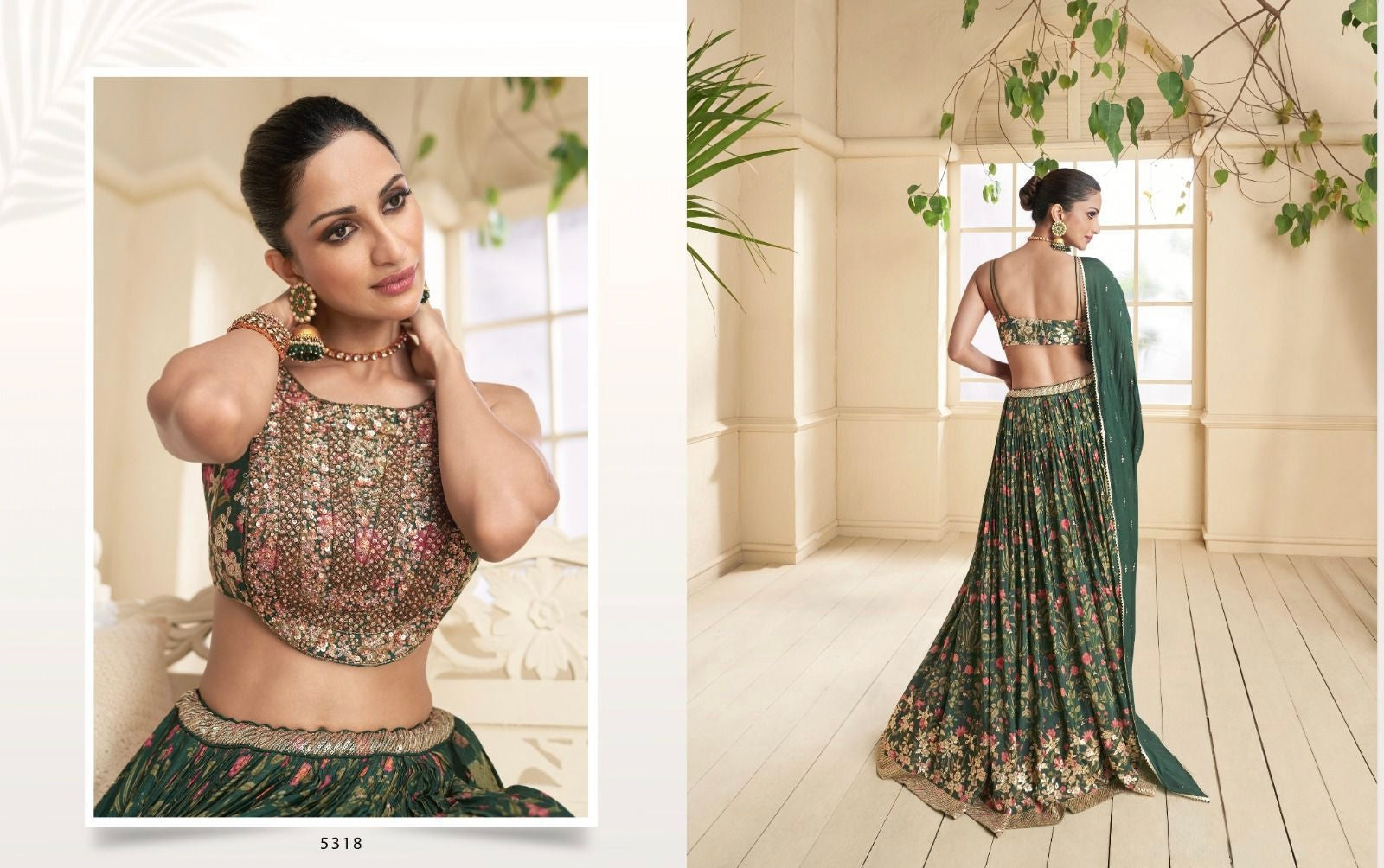 Sayuri Designer Rangoli Georgette Lehenga Choli D.no.5318