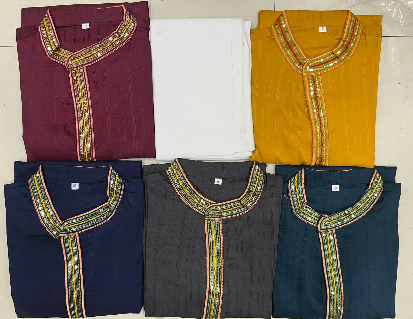 Festival Couple combo of Kurta with Pajama &amp; Kurti with Pants &amp; Dupatta Couple Goal X - Anant Exports