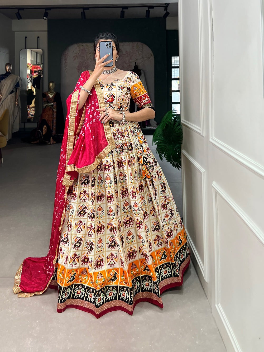 Navratri Garba Wear Lehenga Choli D.No. 1621
