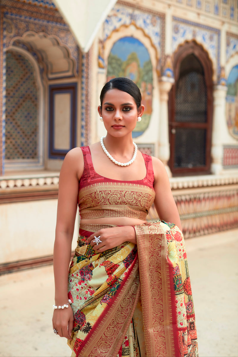 Elegant Dola Viscose Designer Saree for Special Occasions