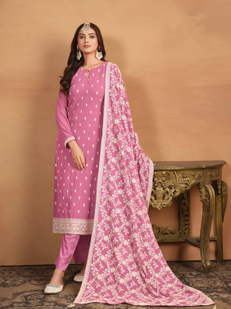 Designer Wedding Wear Latest Anarkali Style Salwar Suit