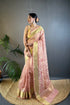 Beautiful Party Wear Zari Tissue With Sequen Work Saree - Anant Exports