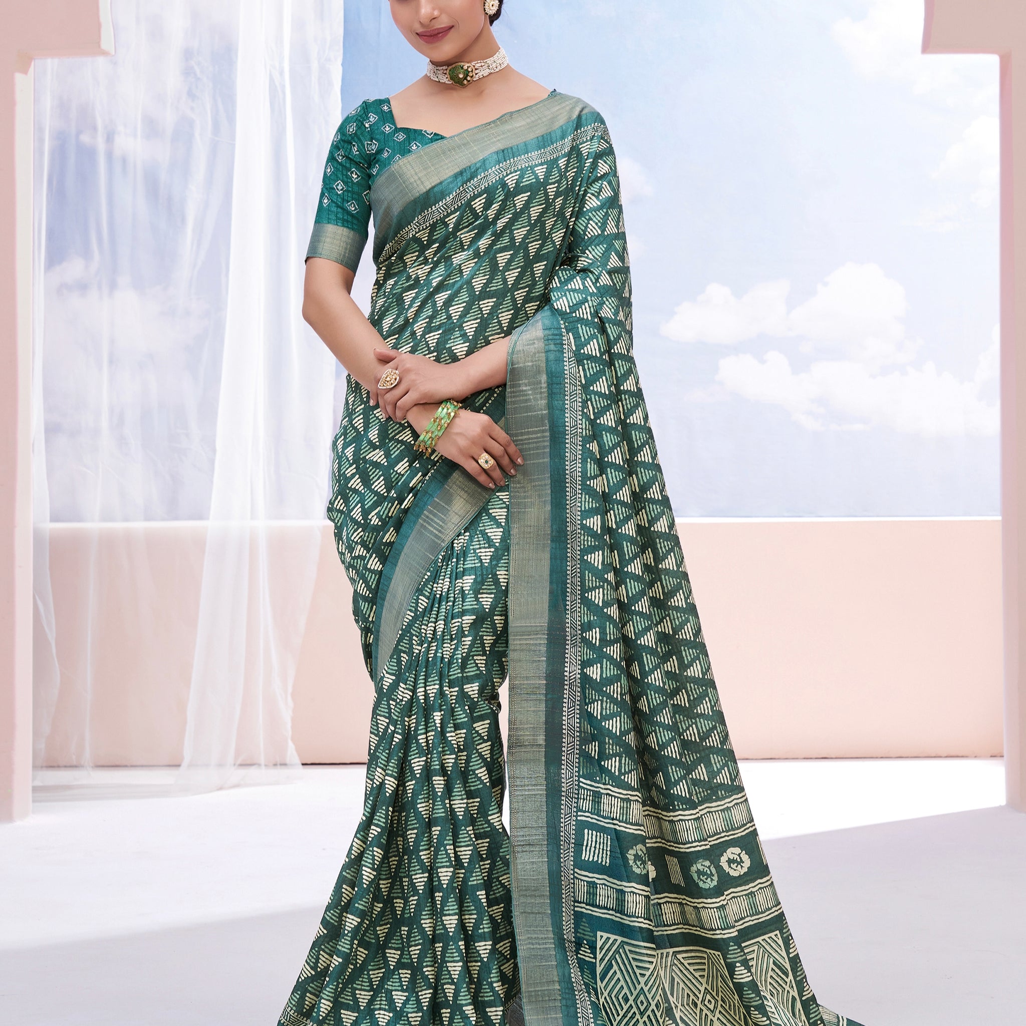 Beautiful Occasion Wear Pure Dola Silk Saree