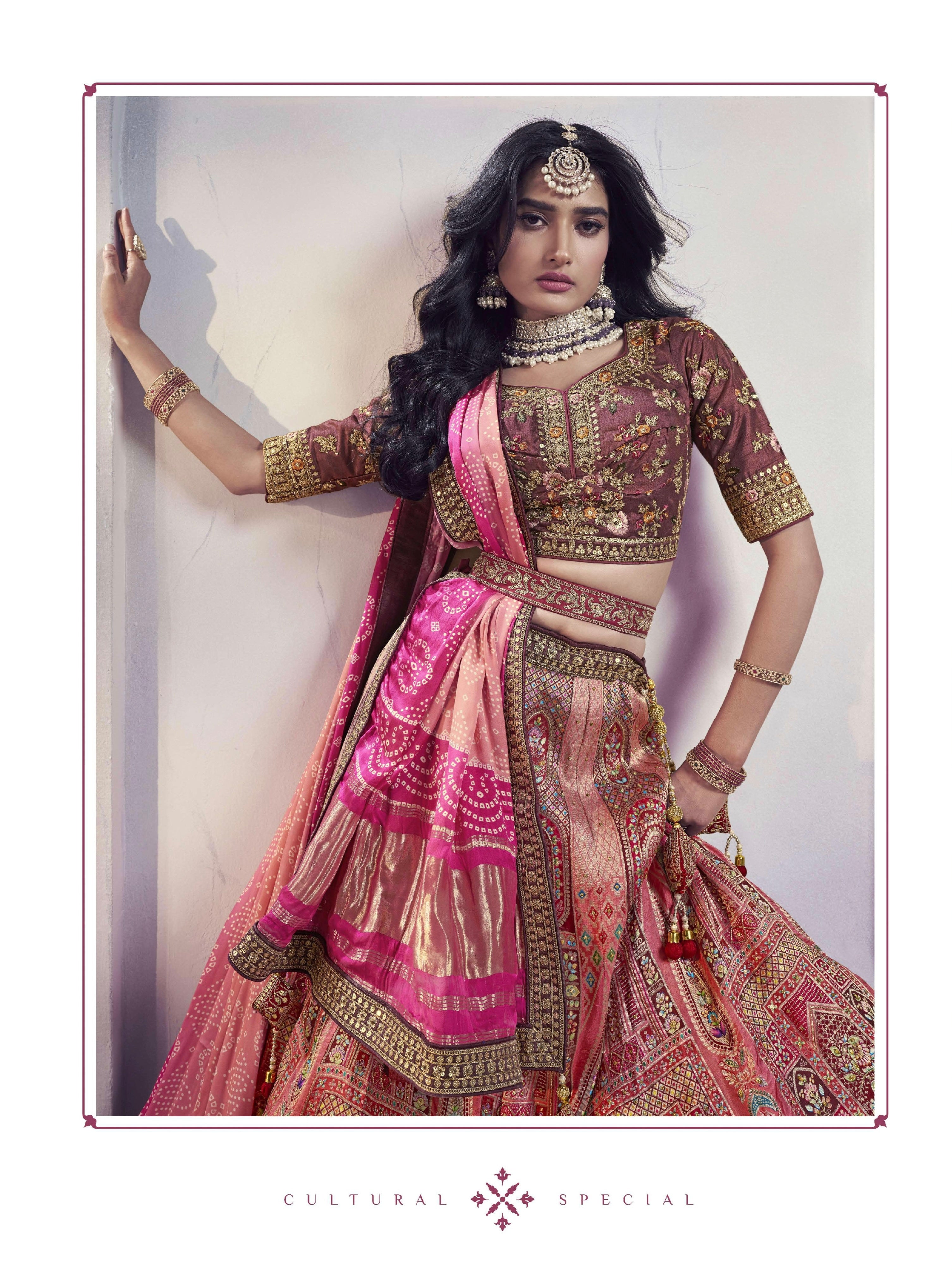 Designer Wedding Wear Latest Bridal Lehenga Choli