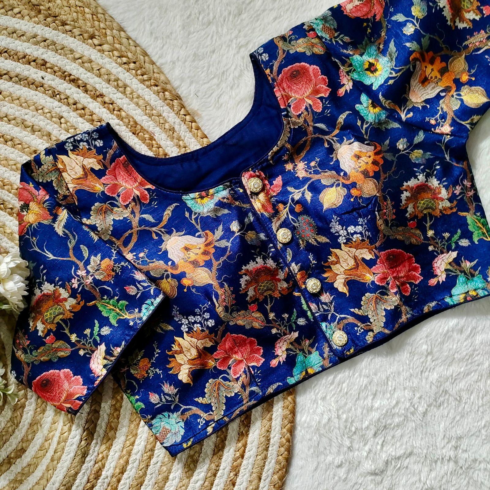 Beautiful Designer Decent Print Blouse - Anant Exports