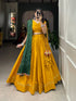 Beautiful Party Wear Traditional Gamthi Mirror Work Lehenga Choli D.No. 1604 - Anant Exports