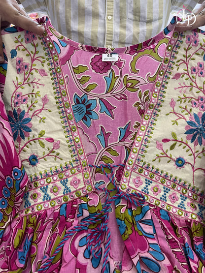 Beautiful Party Wear Designer Rajwadi Shurg Suit - Anant Exports