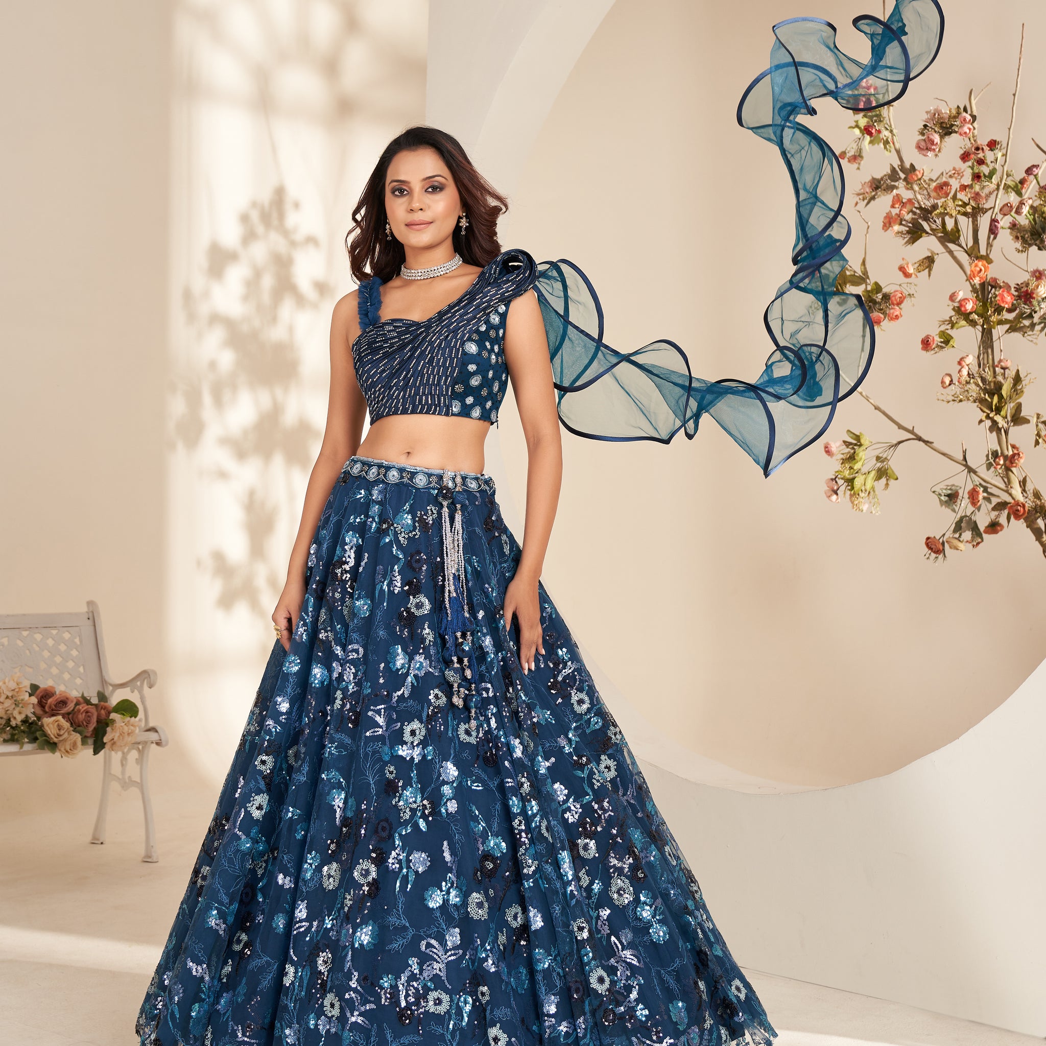 Beautiful Designer Occasion Wear Latest Handwork Lehenga Choli