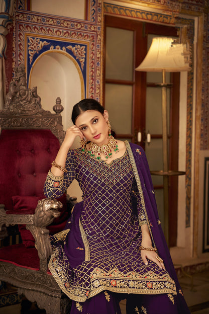 Designer Wedding Wear Latest Punjabi Style Salwar Suit