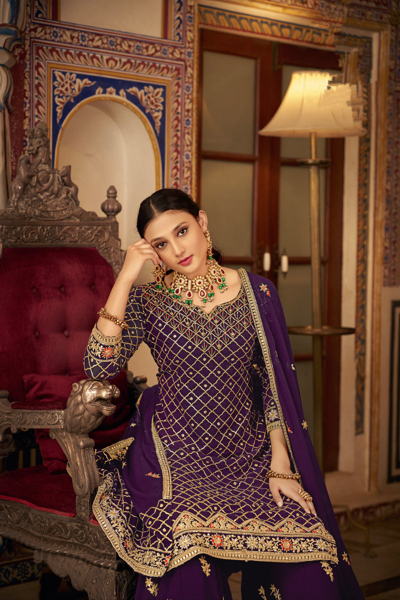 Designer Wedding Wear Latest Punjabi Style Salwar Suit