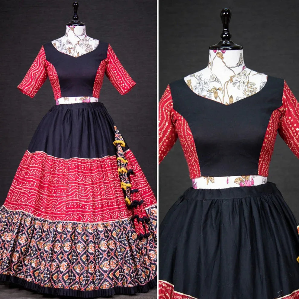 Navratri Special Traditional Looks For Patola Print Lehenga Choli D.no-1624 - Anant Tex Exports Private Limited