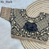 Part Wear Gold Jari With Rainbow 4 Sequence Heavy Embroidery Work Blouse - Anant Exports