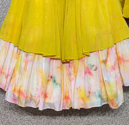 Beautiful Bridal Wedding Special for Haldi Lehenga Choli - Anant Exports