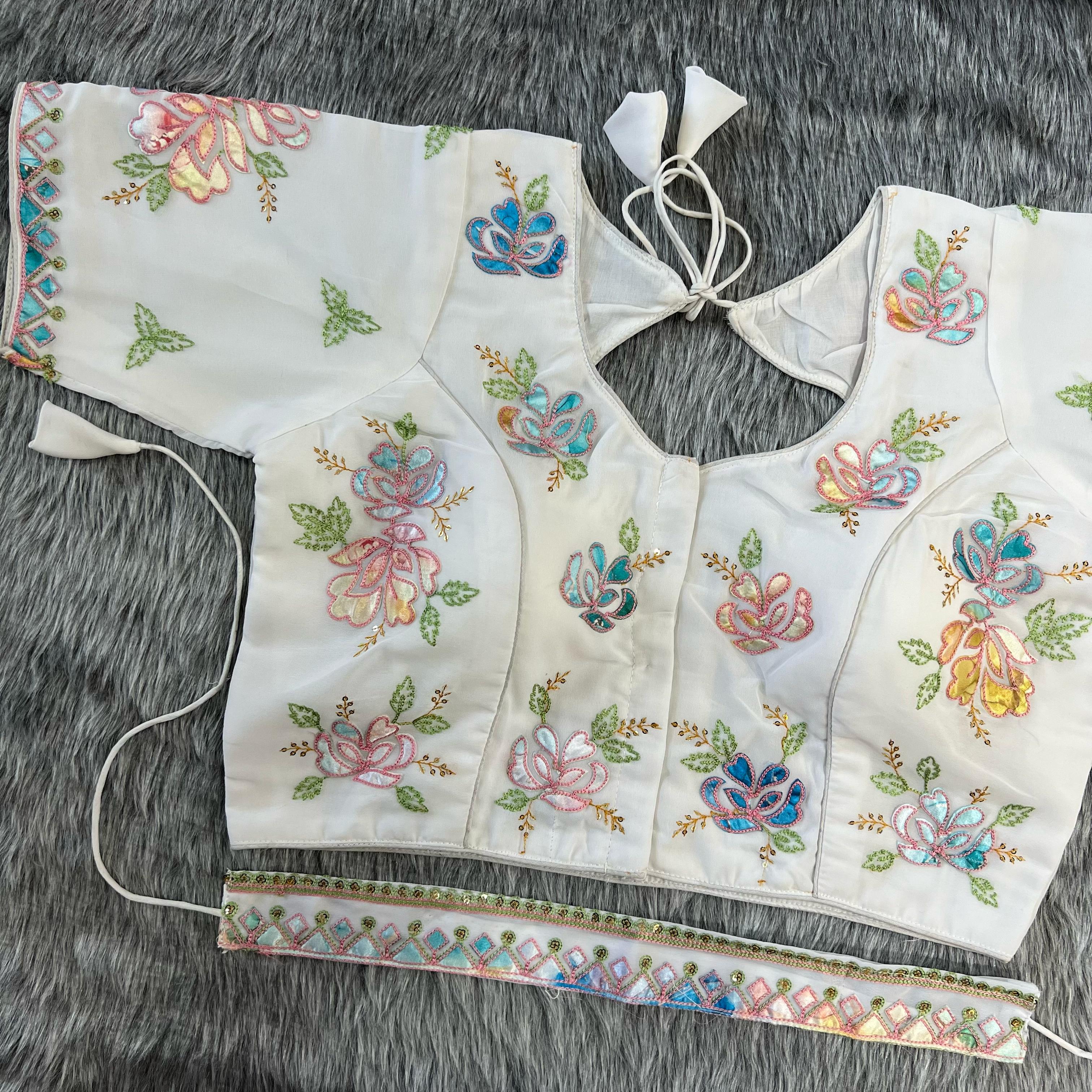 Beautiful Partywear Occasions Cutwork Blouse Collection