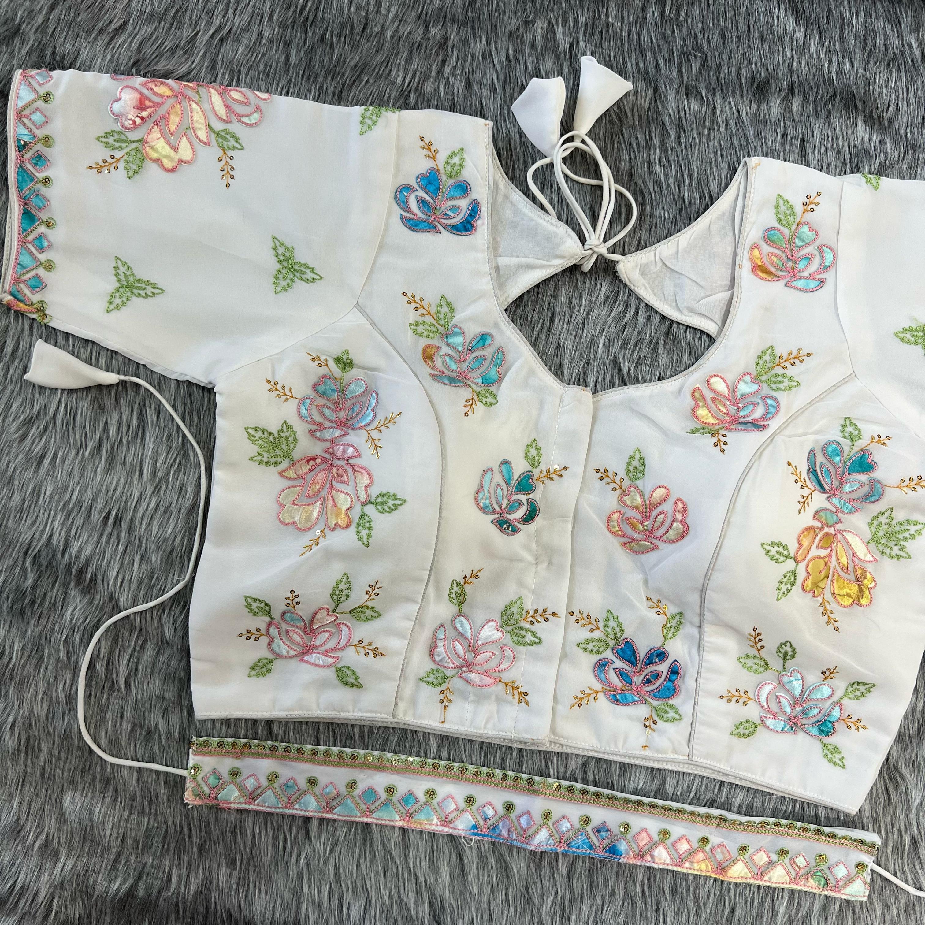 Beautiful Partywear Occasions Cutwork Blouse Collection - Anant Exports