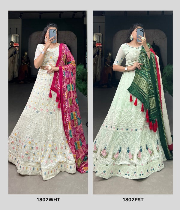 Navratri Special Traditional Looks For Lehenga choli Dno 1802
