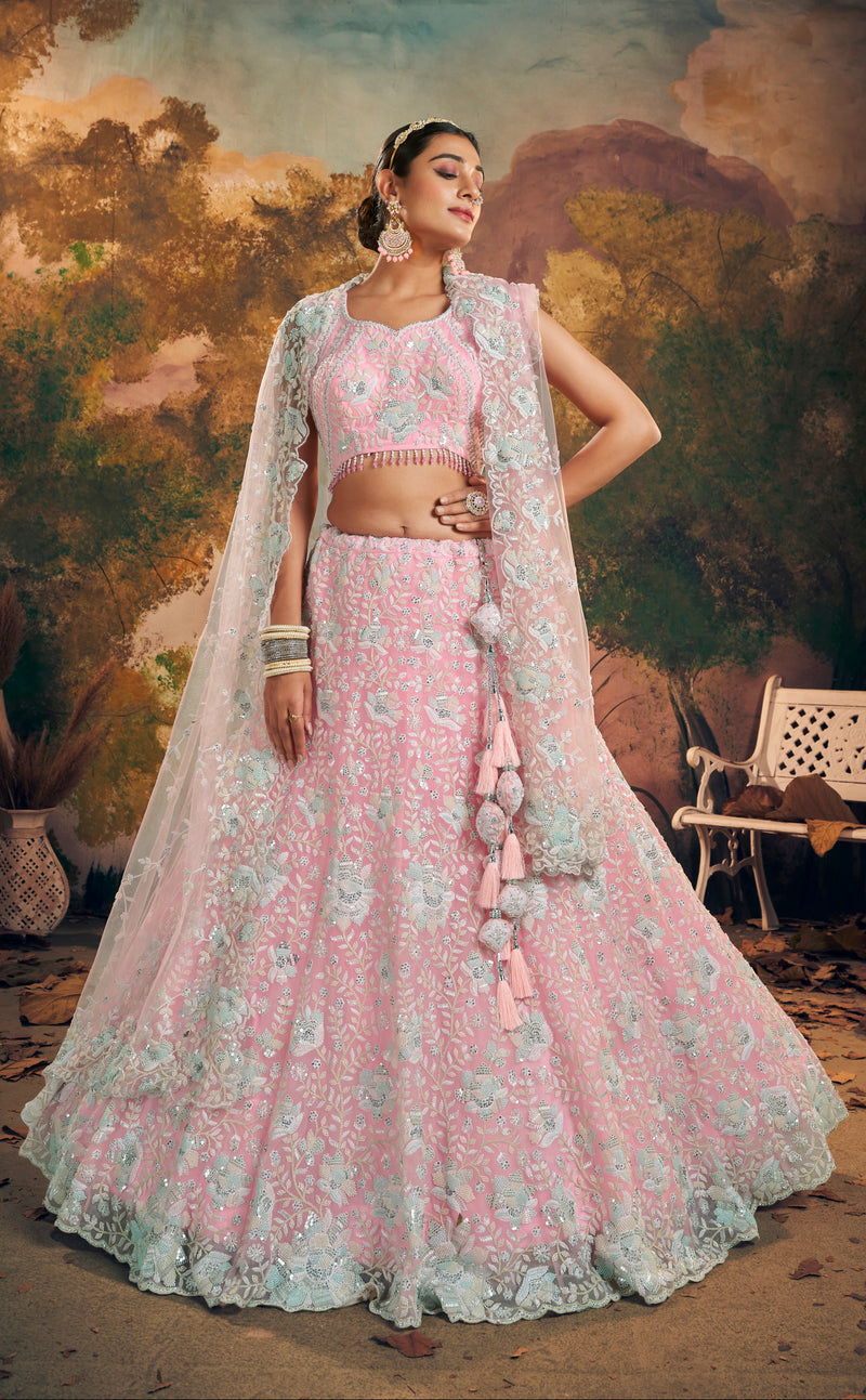 Beautiful Designer Wedding Wear Latest Bridal Lehenga Choli