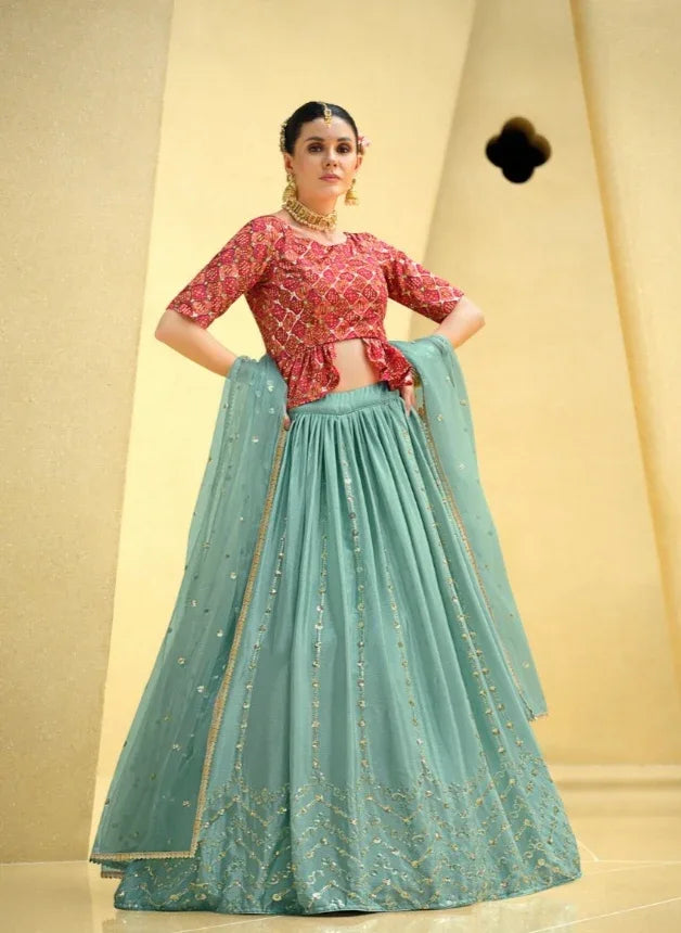 Beautiful Girly Vol 23 Shubhkala Georgette Readymade Lehenga Choli D.no.2234