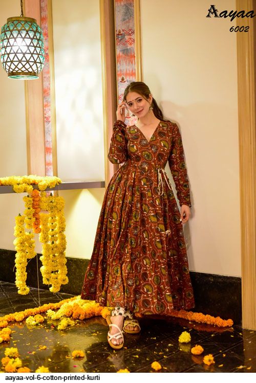 Anarkali Kurti Set