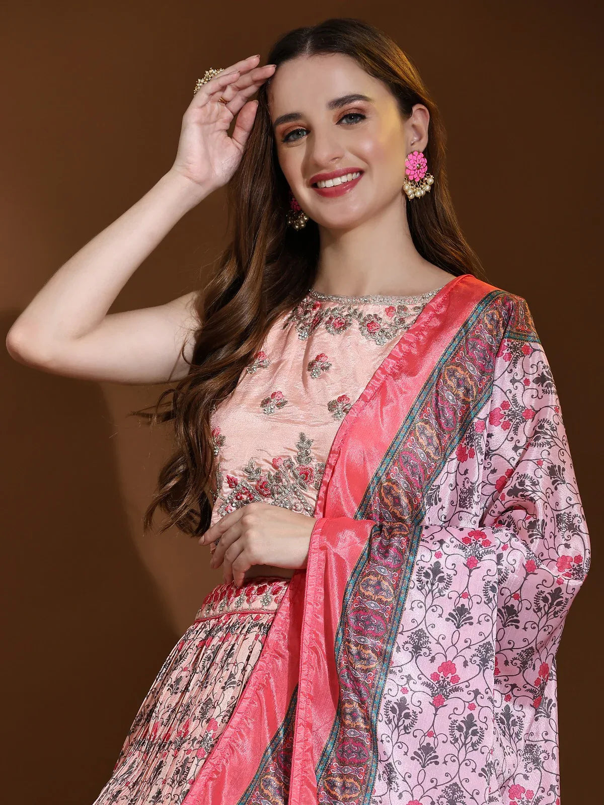Party Wear Readymade Crop Top Lehenga D.no C 2047 - Anant Exports