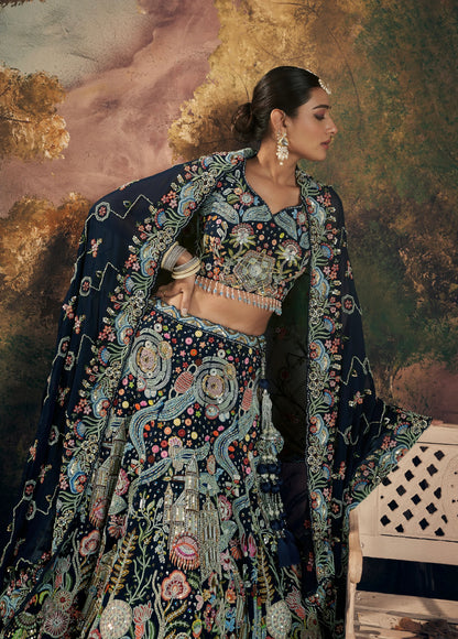Beautiful Designer Wedding Wear Latest Bridal Lehenga Choli