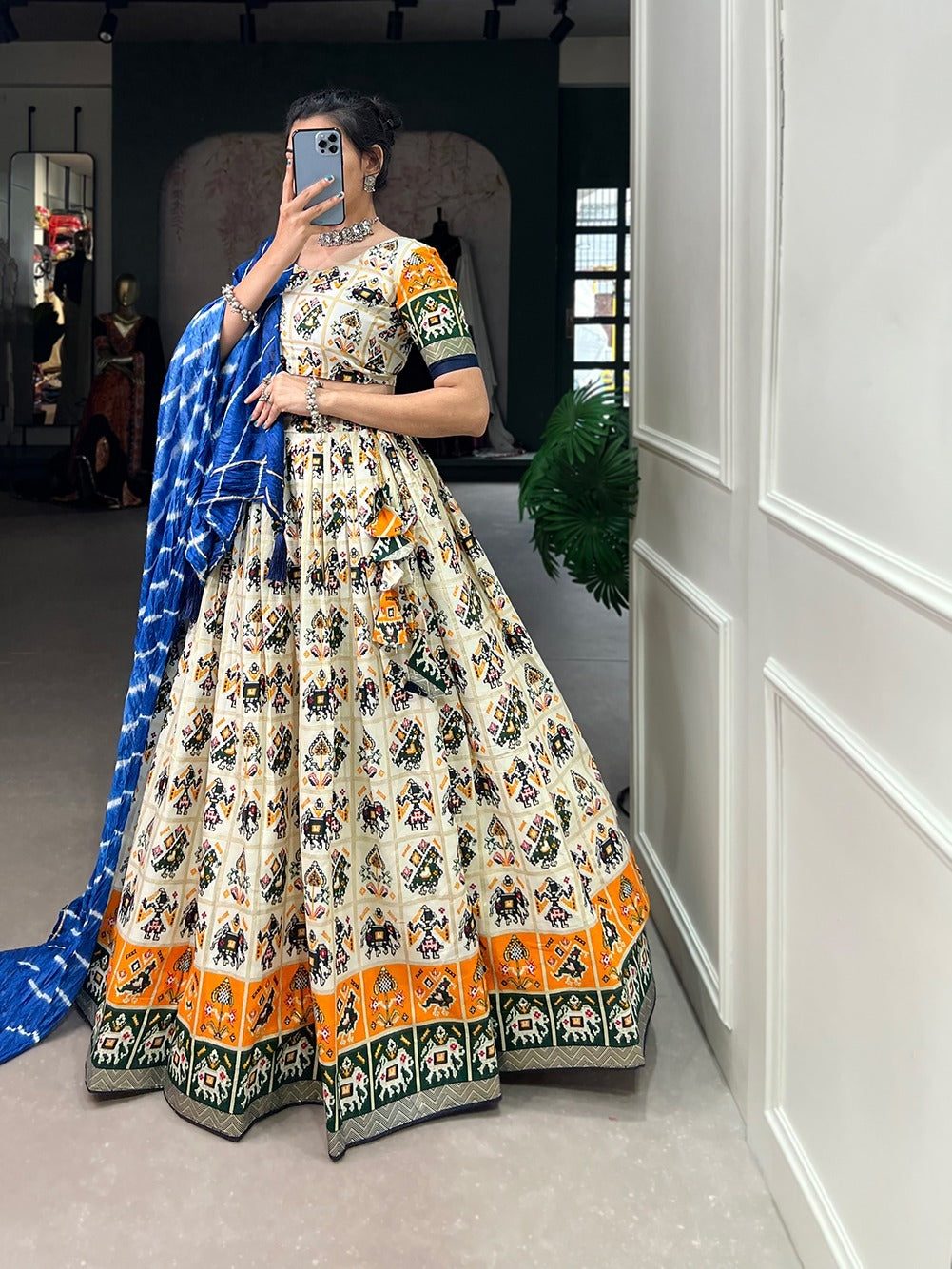 Navratri Garba Wear Lehenga Choli D.No. 1621