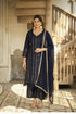 SABAH BEGUM HEAVY FAUX GEORGETTE SALWAR SUIT D.NO 2002 - Anant Exports