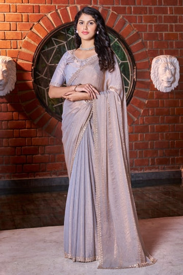 Crape Silk Georgette Saree