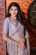 Crape Silk Georgette Saree